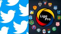 Twitter y equipos de la LigaPro